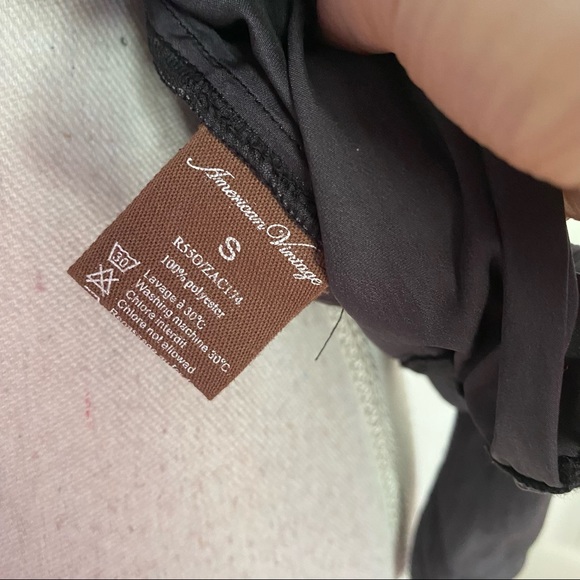 NWT AMERICAN VINTAGE WOMAN'S JACKET DARK GRAY S - Picture 5 of 6